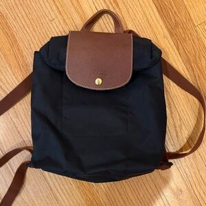 Longchamp Black Backpack